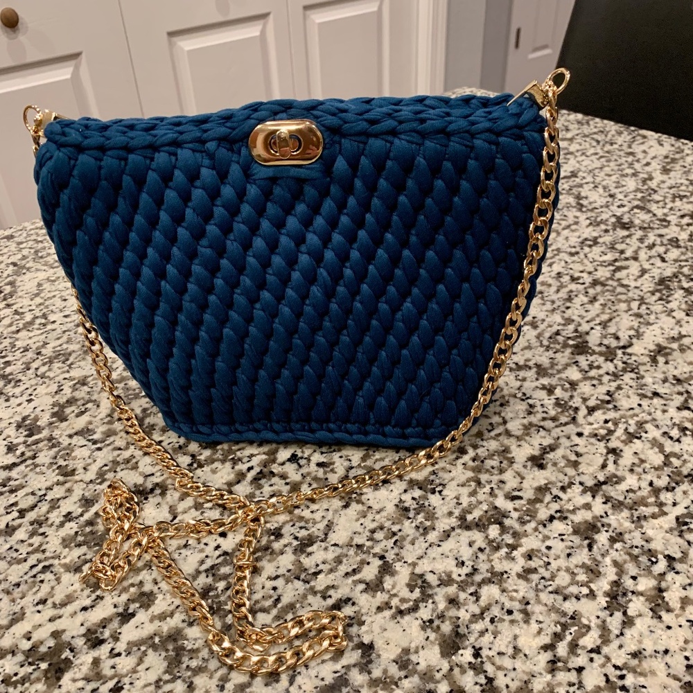 Handmade crotcheted purse
